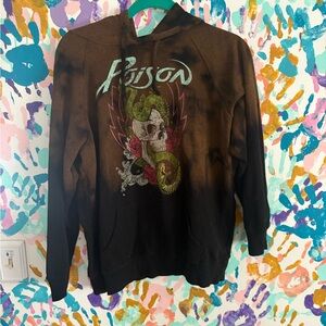 Torrid Black and Green Graphic Hoodie